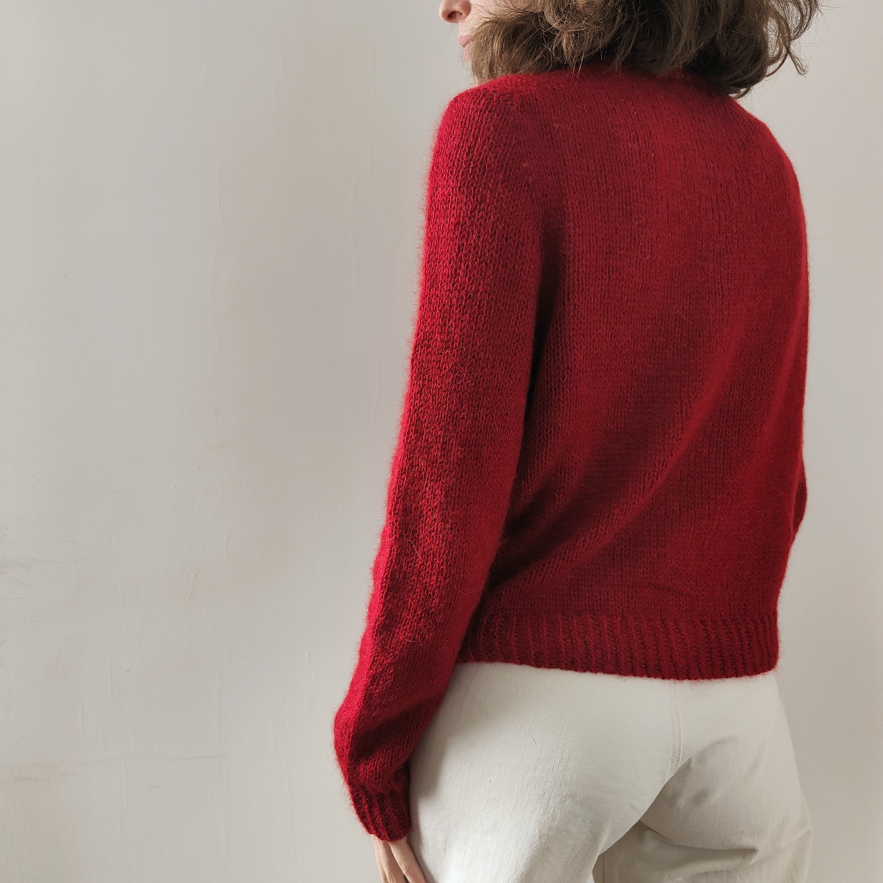 Cognac Cardigan Knitting Pattern Atelier Castin